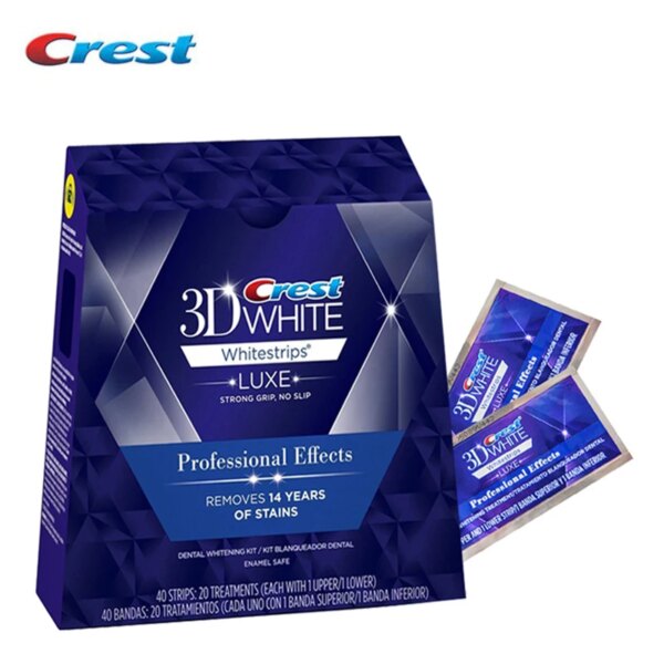 crest 3d white bandes de blanchiment des dents 3D