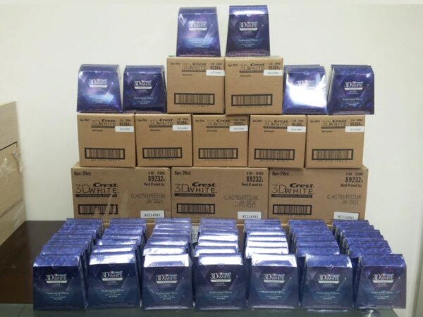 crest 3d white bandes de blanchiment des dents 3D