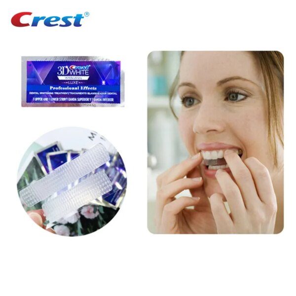 crest 3d white bandes de blanchiment des dents 3D