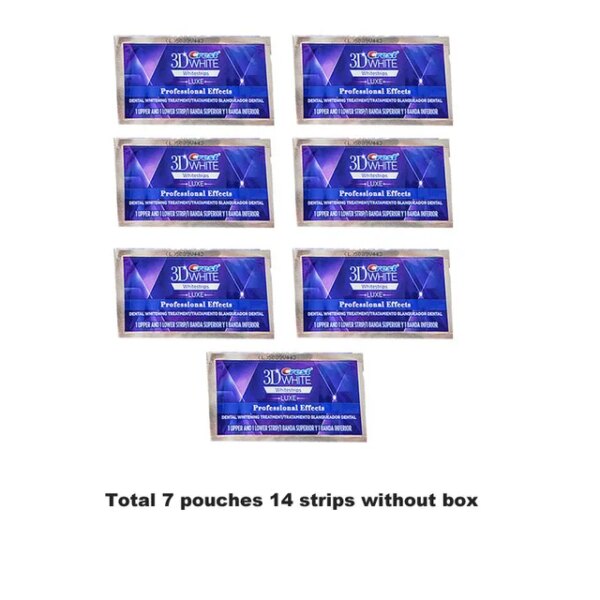 crest 3d white Bandes de blanchiment des dents 3D