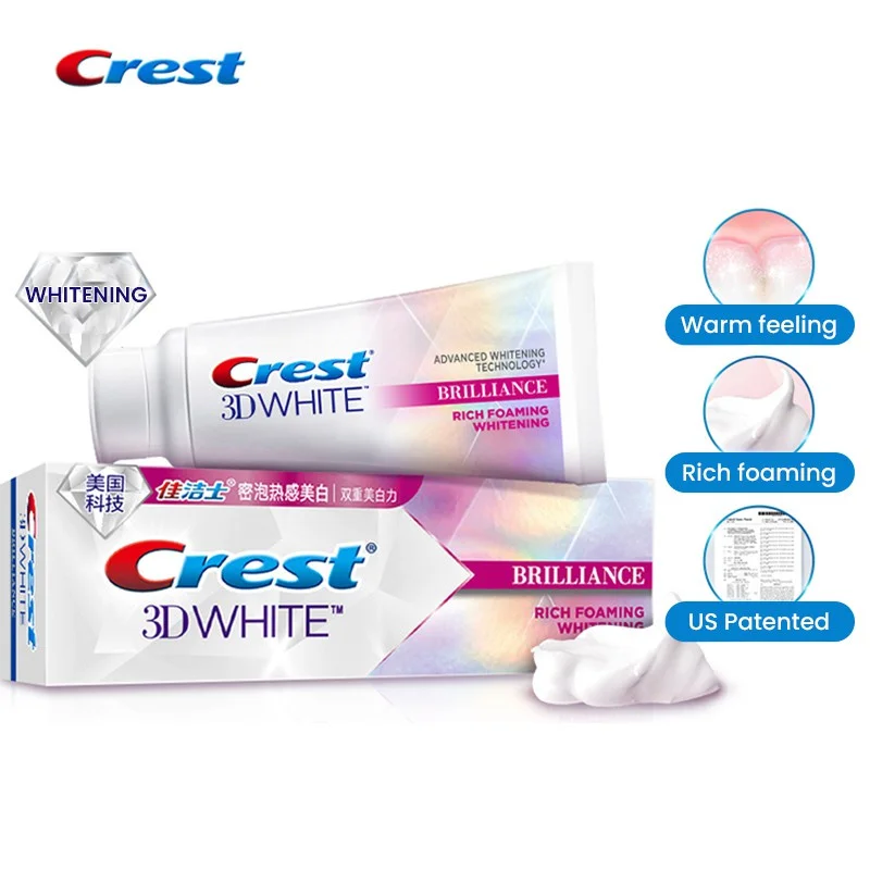 crest 3d white pâte de blanchiment des dents 3D
