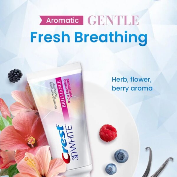 crest 3d white pâte de blanchiment des dents 3D