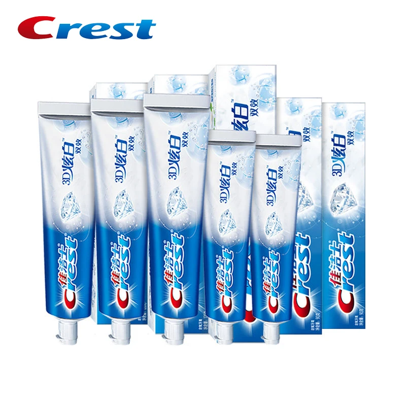 Dentifrice Crest 3D White MICA – Double Effet Blanchissant - carie dentaire