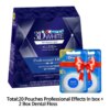 Crest 3d white Bandes de blanchiment des dents originales 3D