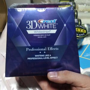 crest 3d white Bandes de blanchiment des dents 3D