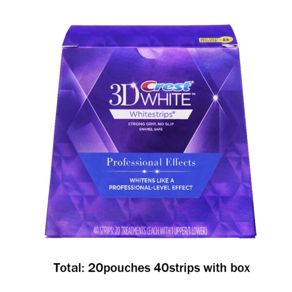 Crest 3D White Whitestrips Effet Pro