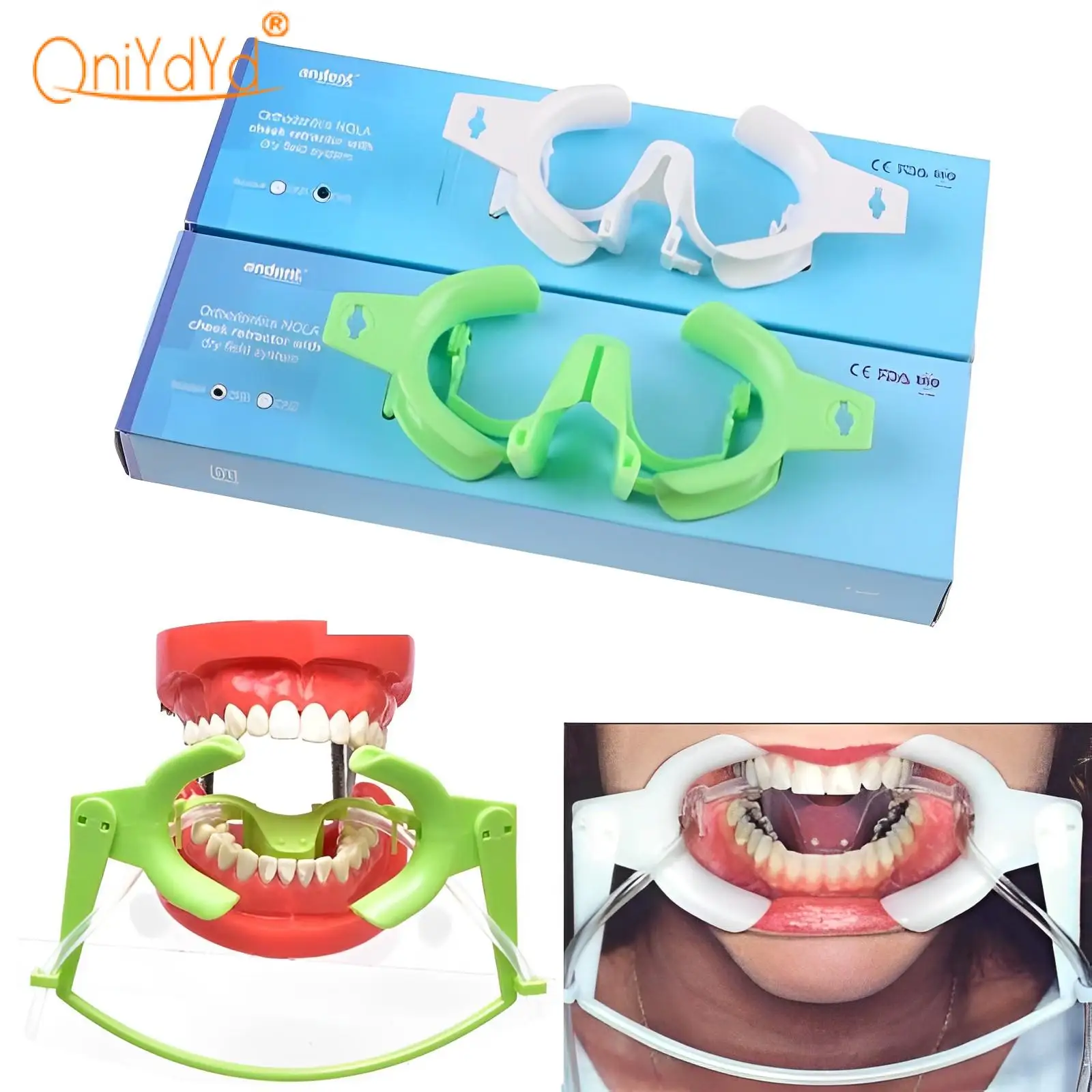 Disjoncteur dentaire intra-oral avec aspiration sous-salive – Kit comp - orthodontie adulte