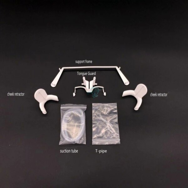 disjoncteur dentaire avec sous-salive intra-oral, 1 pièce, écarteur de joues