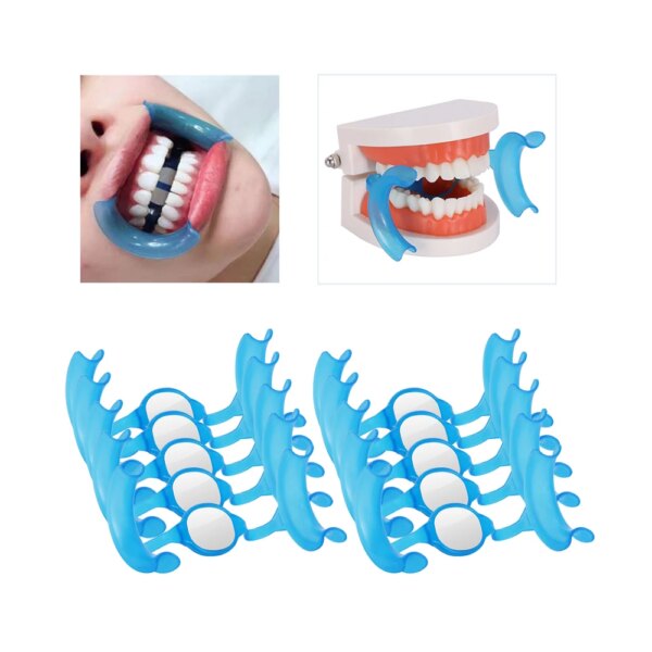disjoncteur dentaire de Type M avec rétracteur de joues miroir, 10 pièces/sac