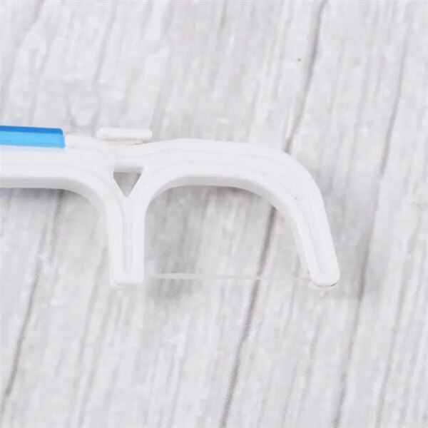 Porte-fil dentaire remplaçable – Fil plat avec support ergonomique