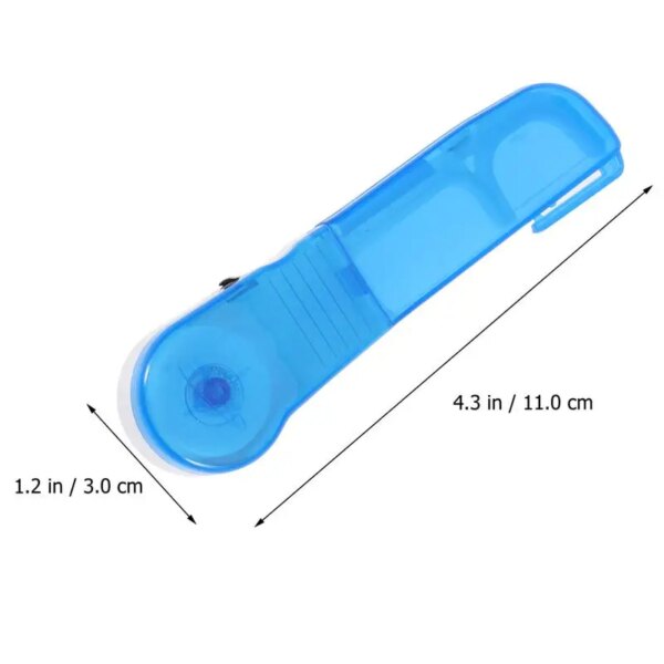 Porte-fil dentaire remplaçable – Fil plat avec support ergonomique