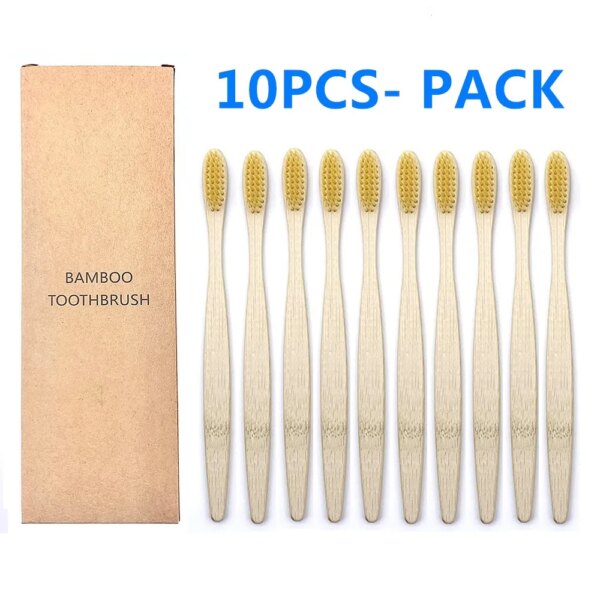 6384-c15d8a.jpg Brosse à dents en Bambou biodégradable, poils colorés, brosse à dents en Bambou naturel, brosses à dents en Bambou écologique, 10 pièces