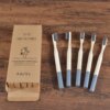 Brosse à dents en bambou – Design minimaliste, écologique