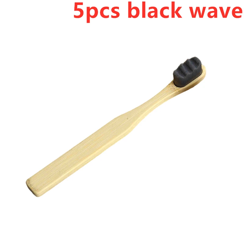 5pcs black wave