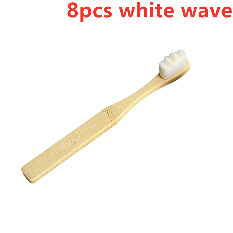 8pcs white wave