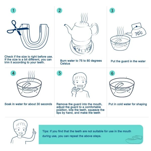 7094-ca85cc.jpg protege dent WorthWhile dehors pour enfants et adultes, protège-dents