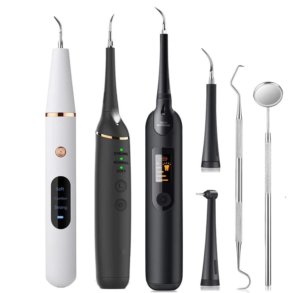 Kit Détartreur Dentaire Électrique Sonique – Blanchiment, Nettoyage Pl - carie dentaire