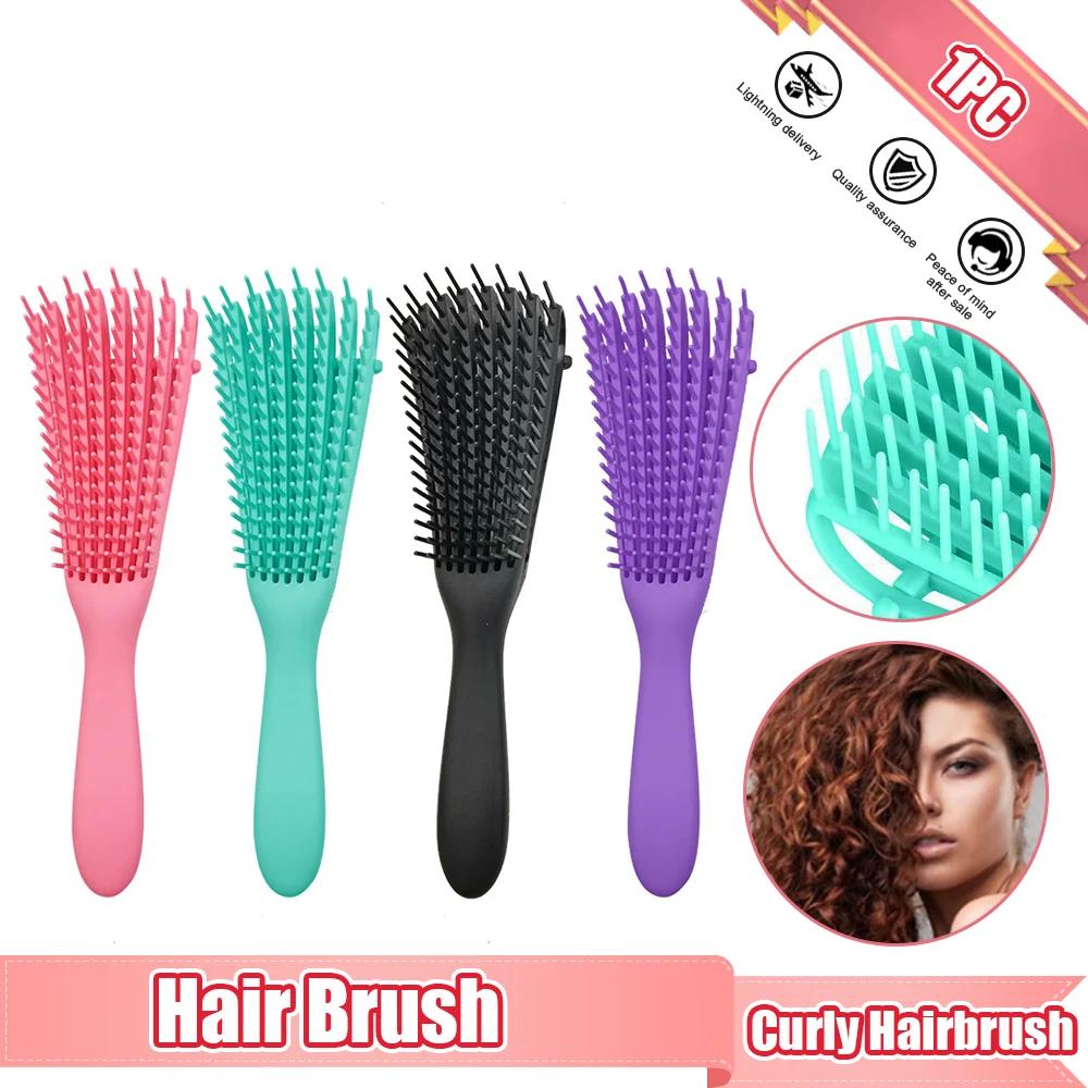Brosse Démêlante Massage Cuir Chevelu – Cheveux Bo - Brosse à cheveux bouclés chez blanchimo.fr