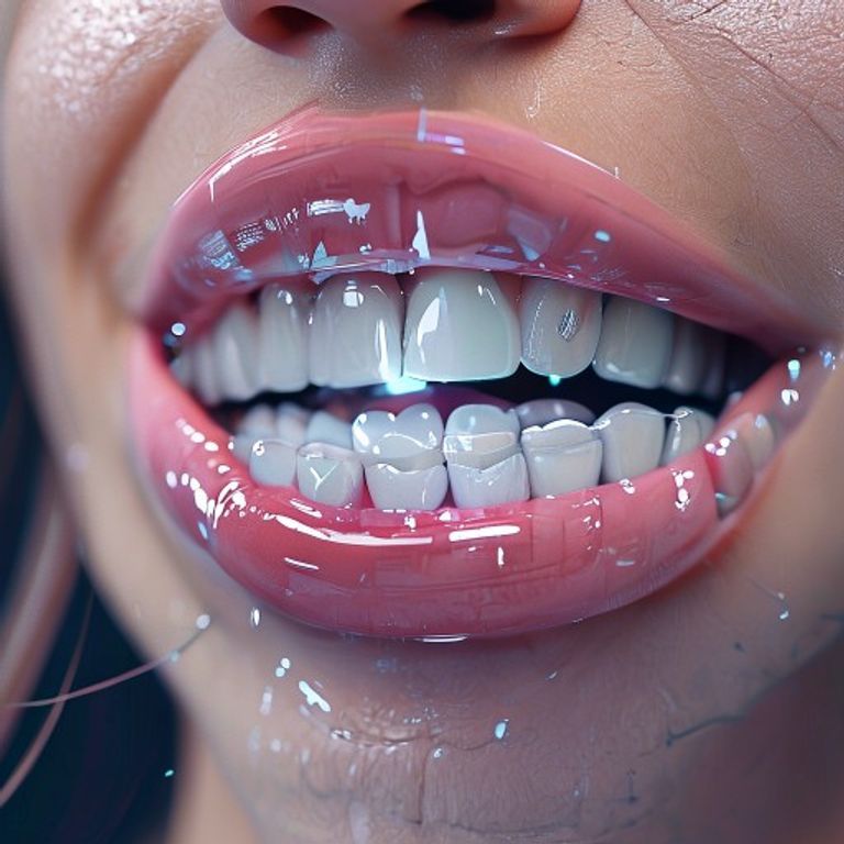 Soins dentaires et blanchiment en 2030 - intelligence artificielle et sourire futur