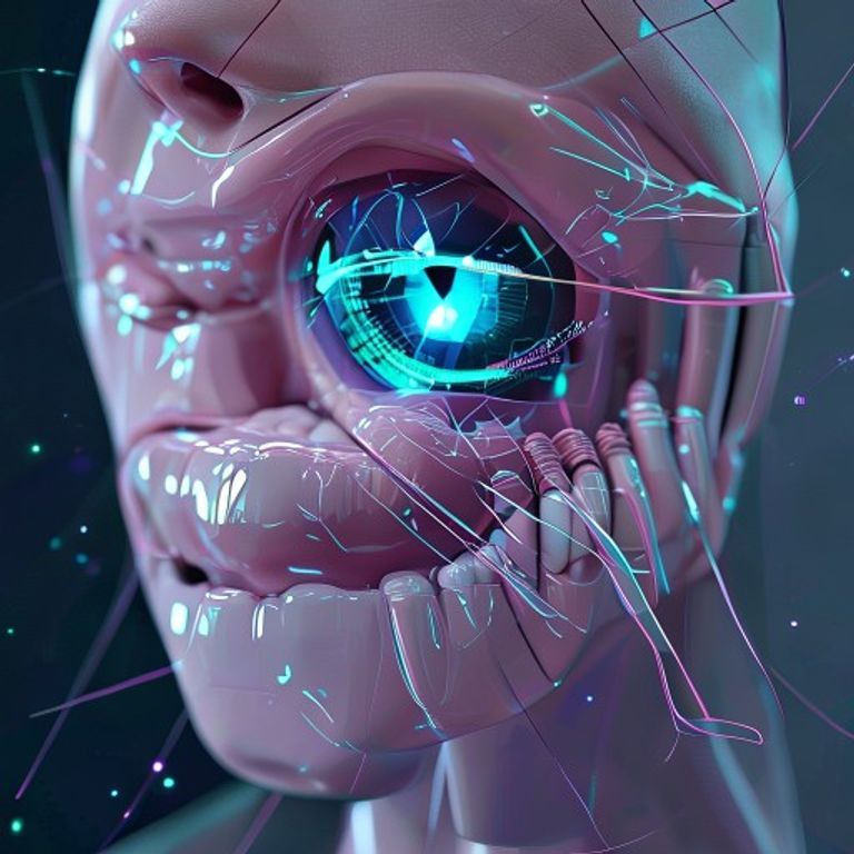 Intelligence artificielle dentaire 2032 diagnostic buccal futuriste
