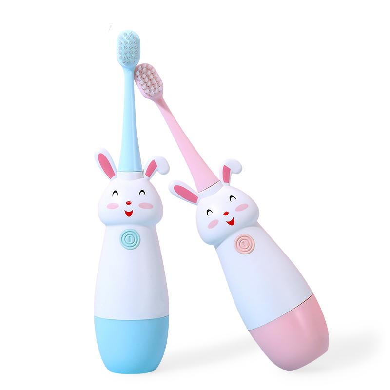 Brosse à dents électrique enfant lapin 2030 apprentissage ludique